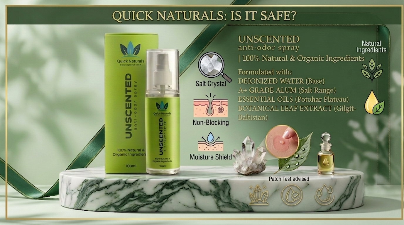 Is Quick Naturals Safe for Sensitive Skin and Daily Use?